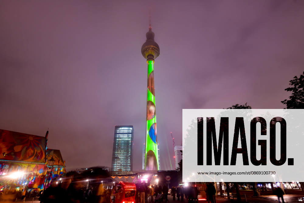 Festival of Lights 2026 Festival of Lights ** ** ** Festival of Lights 2026 at the Berlin TV Tower Berlin Berlin Germany JK17059