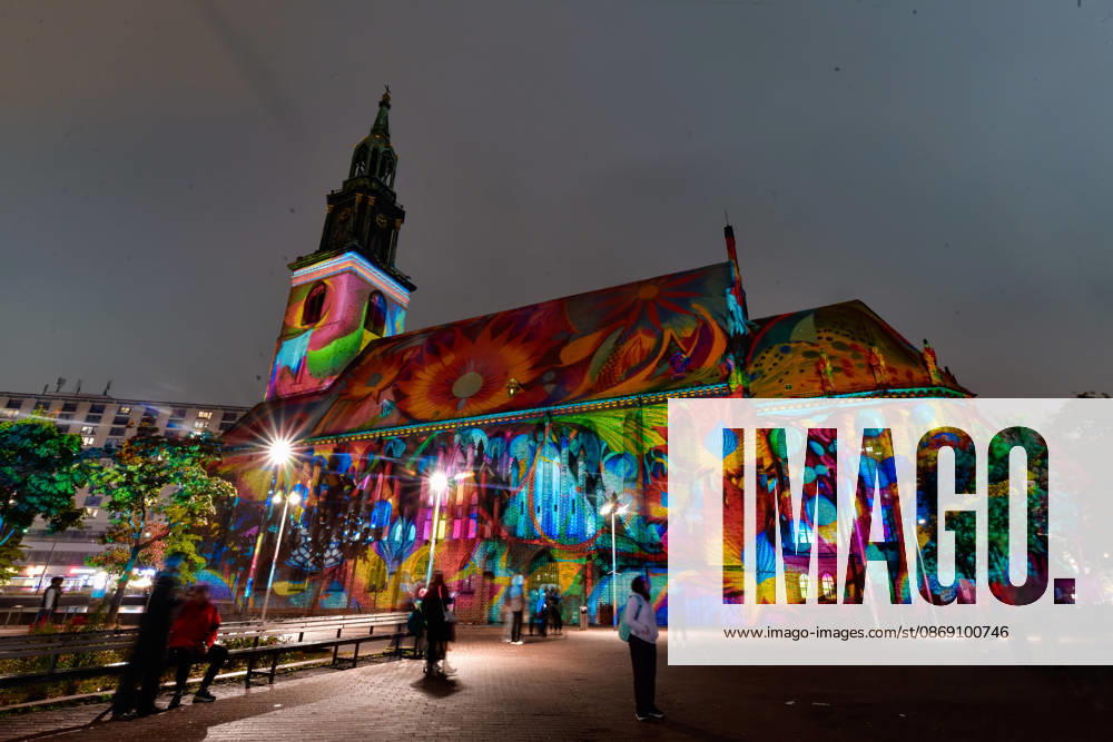Festival of Lights 2026 Festival of Lights ** ** ** Festival of Lights 2026 at St. Mary s Church, Berlin, Berlin, Germany JK17082