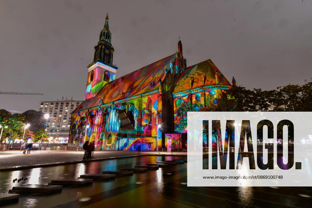 Festival of Lights 2026 Festival of Lights ** ** ** Festival of Lights 2026 at St. Mary s Church, Berlin, Berlin, Germany JK17084