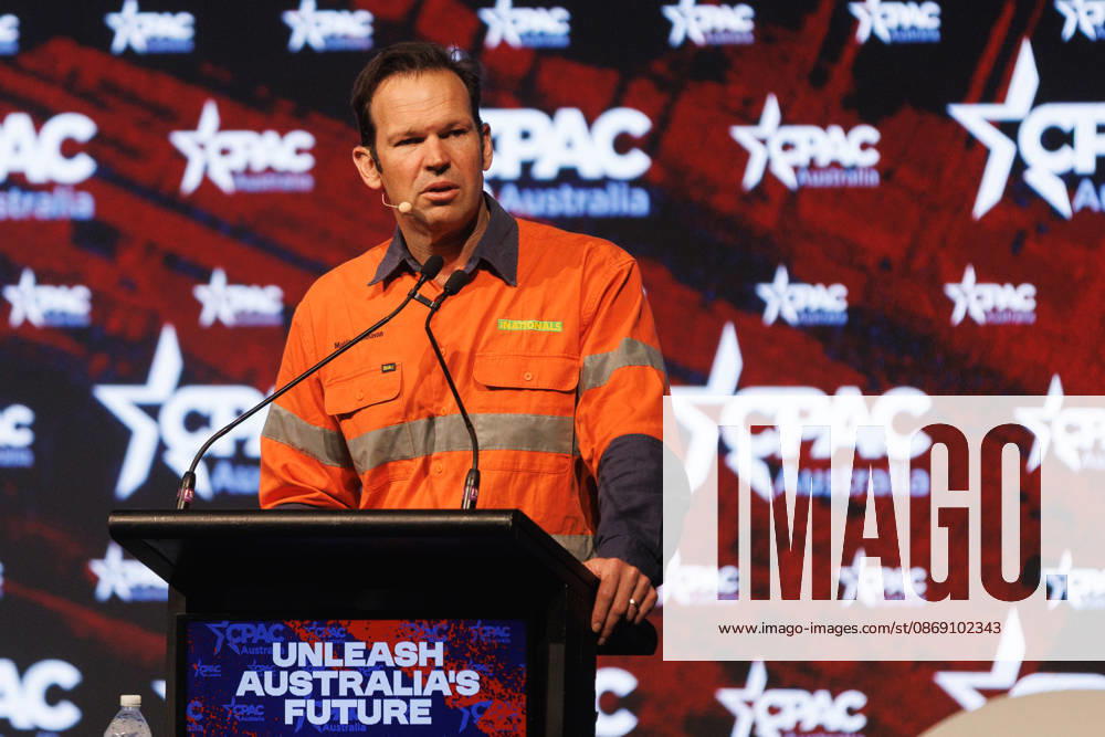 CPAC NATIONAL CONFERENCE 2026, Nationals Leader Matt Canavan speaks during the 2026 Conservative Political Action Network (CPAC) national conference at the Royal International Convention Centre in Brisbane, Saturday, October 10, 2026. ( NO ARCHIVING BRISBANE QUEENSLAND Australia