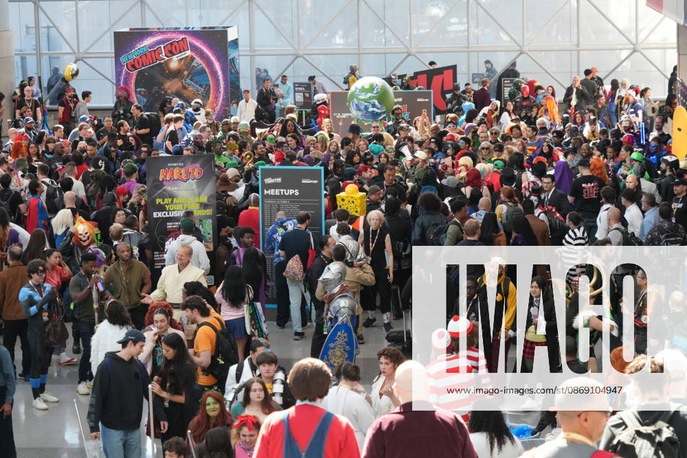 New York Comic Con 2026, .The Javits Center, NYC.October 9, 2026 . New York USA - ZUMAms4_ 20261009_faf_ms4_046