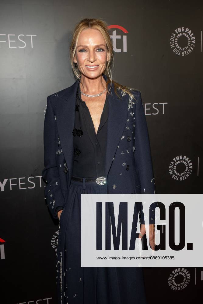 Uma Thurman attends.Paramount+ s Dexter: Resurrection and Dexter Franchise 20th Anniversary screening during PaleyFest NY 2026 at The Paley Museum on October 09, 2026 in New York City. New York United States - ZUMAs197 20261009_aaa_s197_355
