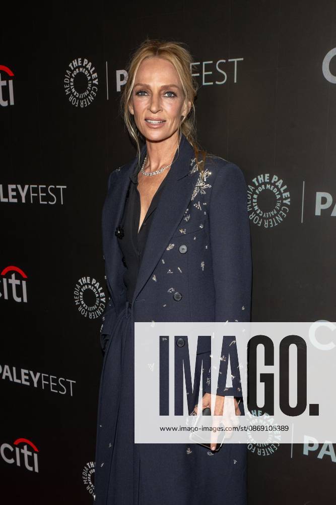 Uma Thurman attends.Paramount+ s Dexter: Resurrection and Dexter Franchise 20th Anniversary screening during PaleyFest NY 2026 at The Paley Museum on October 09, 2026 in New York City. New York United States - ZUMAs197 20261009_aaa_s197_357