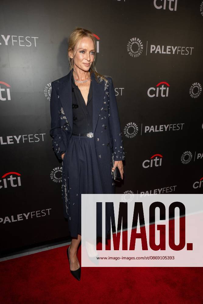 Uma Thurman attends.Paramount+ s Dexter: Resurrection and Dexter Franchise 20th Anniversary screening during PaleyFest NY 2026 at The Paley Museum on October 09, 2026 in New York City. New York United States - ZUMAs197 20261009_aaa_s197_359