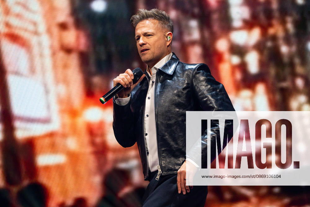 Nicky Byrne of Westlife performs at The O2, London as part of Westlifes 25th Anniversary Tour on October 9, 2026. LONDON, ENGLAND - OCTOBER 9: Nicky Byrne of Westlife performs at The O2, London as part of Westlifes 25th Anniversary Tour on October 9, 2026., Credit:Pupat Chenaksara Avalon UK, London