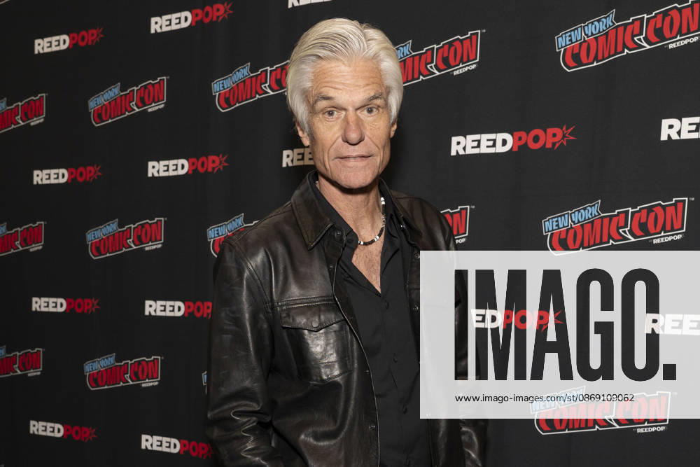 HARRY HAMLIN attends the press room for Anne RiceÃ¢â‚¬â ¢s Mayfair Witches on AMC Plus during New York Comic Con at Jacob Javits Convention Center in New York. 9 October 2026 New York USA - ZUMAa265 20261009_zep_a265_036