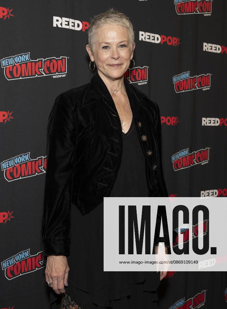 MELISSA MCBRIDE attends the press room for The Walking Dead Daryl Dixon on AMC Plus during New York Comic Con at Jacob Javits Convention Center in New York. 9 October 2026 New York USA - ZUMAa265 20261009_zep_a265_065