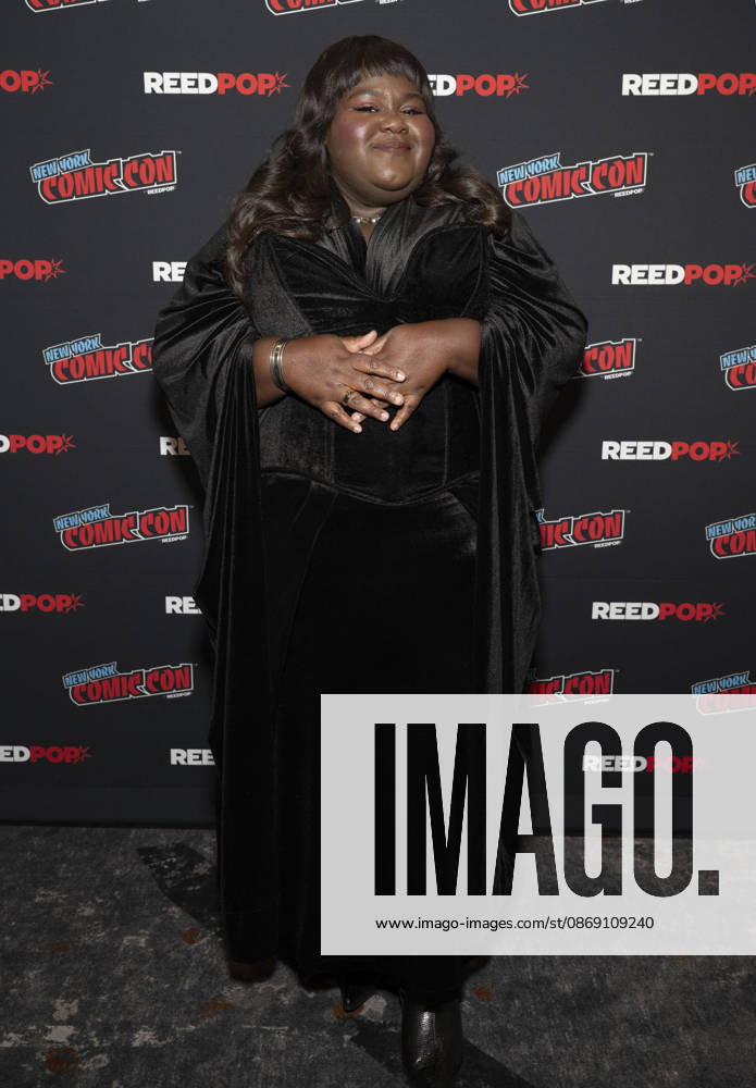 GABOUREY SIDIBE attends the press room for American Horror Story 13 on FX during New York Comic Con at Jacob Javits Convention Center in New York. 9 October 2026 New York USA - ZUMAa265 20261009_zep_a265_082
