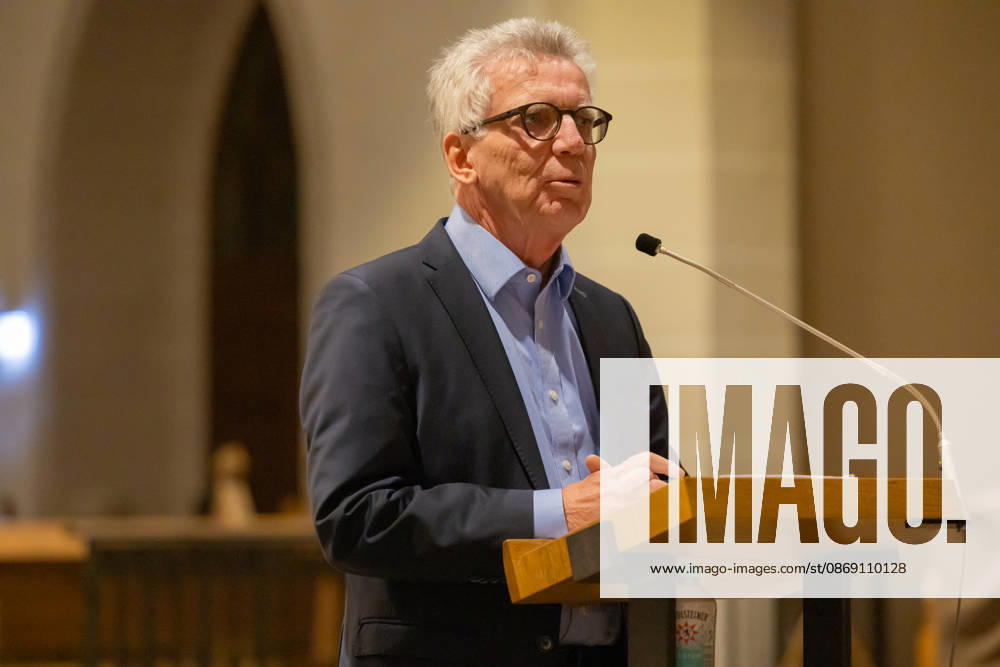 Former Federal Minister of the Interior and Defense Thomas de Maizière (CDU) will deliver the 36th Bautzen Speech at St. Pet