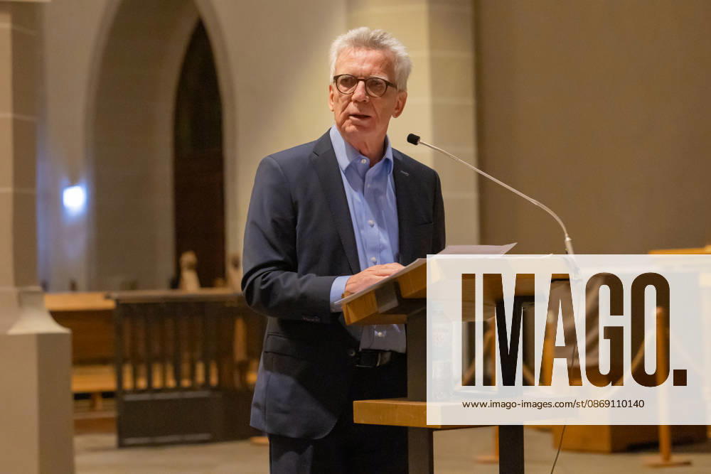 Former Federal Minister of the Interior and Defense Thomas de Maizière (CDU) will deliver the 36th Bautzen Speech at St. Pet