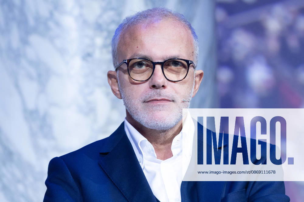 IPA89497249 - Ernesto Maria Ruffini during the National Assembly of the new political party PiÃ¹ Uno, held at the Salone delle Colonne in Rome