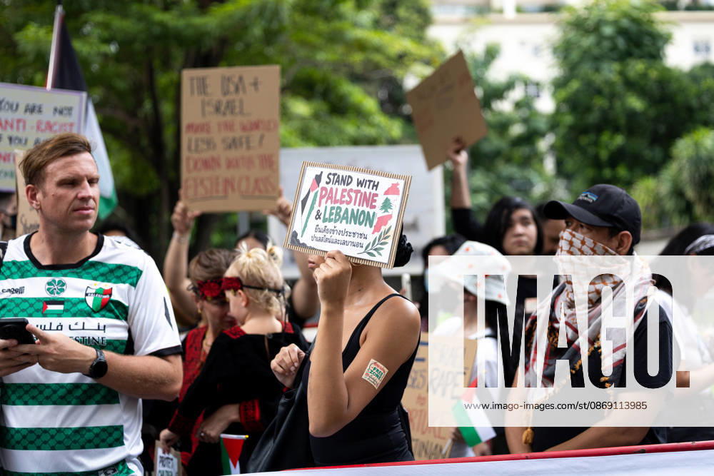 Demonstration Announced Outside Israeli Embassy in Bangkok BANGKOK, THAILAND October 10, 2026: A demonstration concerning the situation in Palestine and Lebanon was scheduled to take place outside the Embassy of Israel in Bangkok, Thailand. The event announcement listed Watermelon Wednesdays Bangkok as the organizer and scheduled the gathering from 10:00 a.m. to 12:00 p.m. local time. (Photo by Thanatchanont Jiraworathanakul Nexpher Images) Bangkok