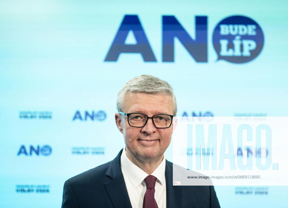 The two-day elections to municipal assemblies ended in the Czech Republic together with the first round of the elections to one-third of the Senate, at 2:00 p.m. on October 10, 2026. On the photo: Karel Havlicek, Minister of Industry and Trade and deputy party chairman, speaks to reporters at the ANO Movement s central campaign headquarters in Prague. (CTKxPhoto MichaelaxRihova) CTKPhotoP2026101005159 CTKPhotoP2026101005159