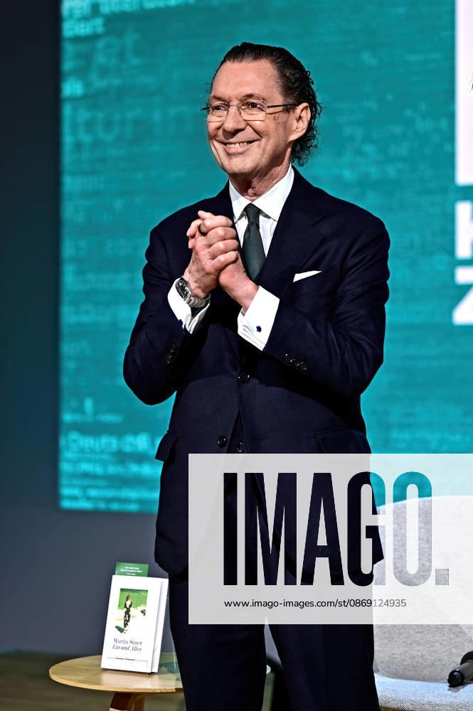 Frankfurt Book Fair 2026: Author Martin Suter at the Frankfurt Book Fair on October 10, 2026 20261010MWI155678
