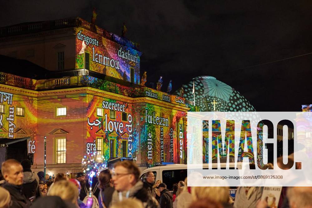 Festival of Lights ** ** **Festival of Lights at the Staatsoper Deutschland Berlin, Berlin. Copyright JörgxCarstensen