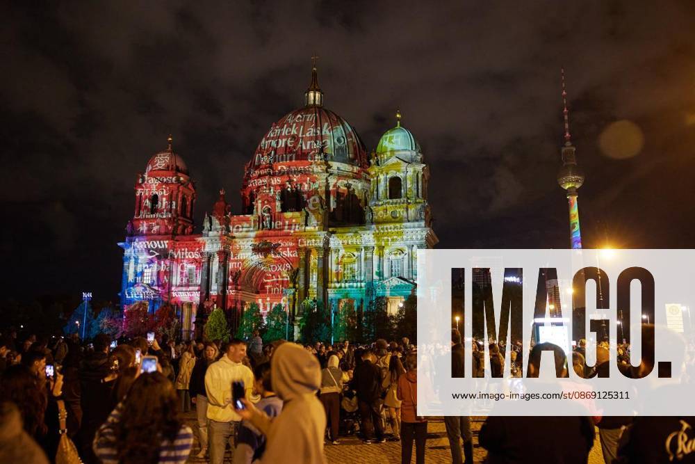 Festival of Lights ** ** **Festival of Lights at Berlin Cathedral, Germany, Berlin, Berlin. Copyright JörgxCarstensen