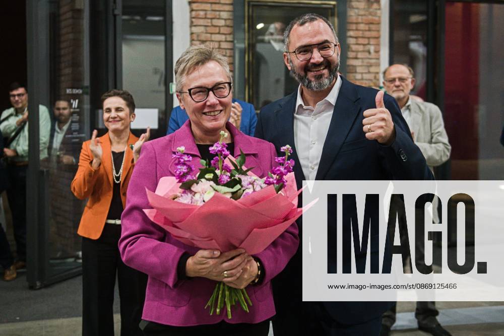 The two-day elections to municipal assemblies ended in the Czech Republic together with the first round of the elections to one-third of the Senate, at 2:00 p.m. on October 10, 2026. On the photo from left: Irena Matonohova (STAN), a Brno city council member, and the Brno KDU-CSL candidate for Mayor of Brno Jakub Hruska at KDU-CSL+STAN campaign headquarters in Brno. (CTKxPhoto PatrikxUhlir) CTKPhotoP2026101008114 CTKPhotoP2026101008114