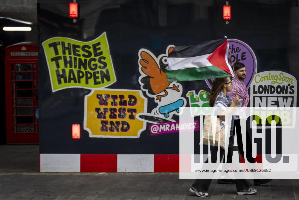 National March for Palestine Marks Three Years Since the Israel - Gaza War Began Central London, October 10, 2026 Pro-Palestine demonstrators took to the streets of Central London for the National March for Palestine, marking three years since the war in Gaza began in October 2023. Participants marched in solidarity with Palestinians, carrying Palestinian flags, banners and placards calling for an end to the conflict and highlighting the ongoing humanitarian crisis in Gaza., Credit:Zak Irfan Avalon