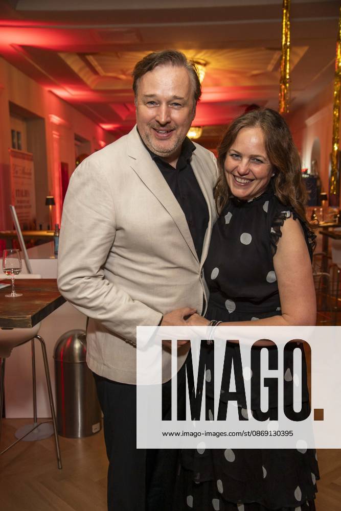 ABB HOPE GALA: Stephan Grossmann and Lidija Grossmann, a married couple, appeared on the red carpet at the 2026 Hope Gala at the Schauspielhaus Dresden on October 10, 2026, in Dresden, Saxony, Germany