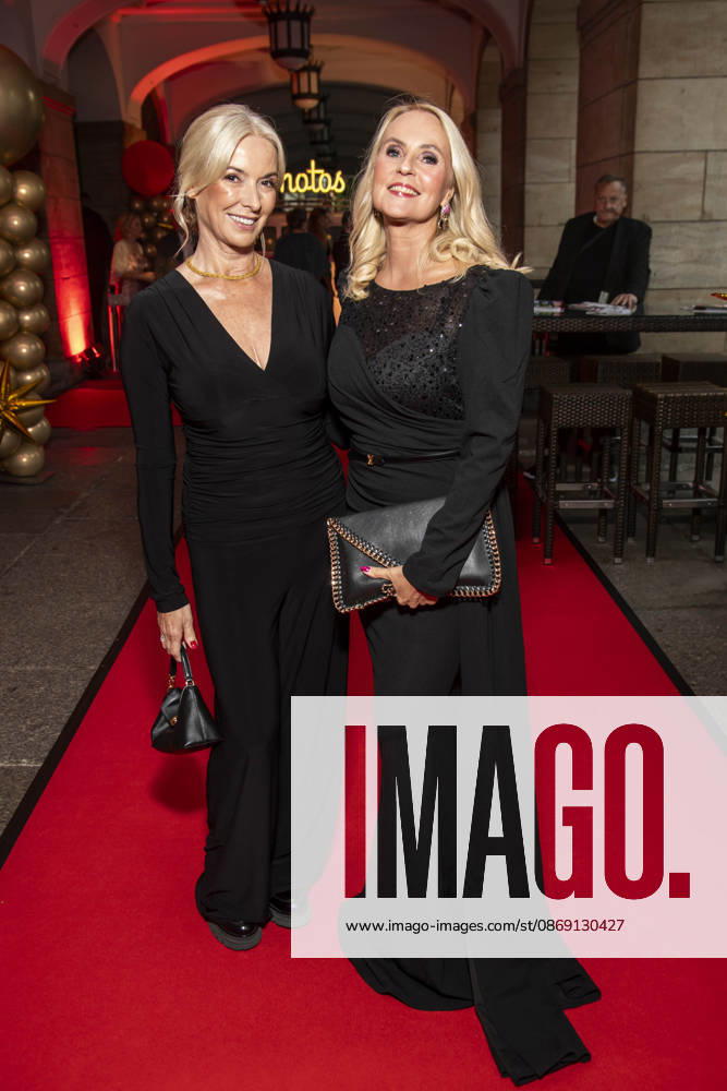 ABB HOPE GALA: Gesine Lippert and Anja Petzold make a guest appearance on the red carpet at the 2026 Hope Gala at the Schauspielhaus Dresden on October 10, 2026, in Dresden, Saxony, Germany