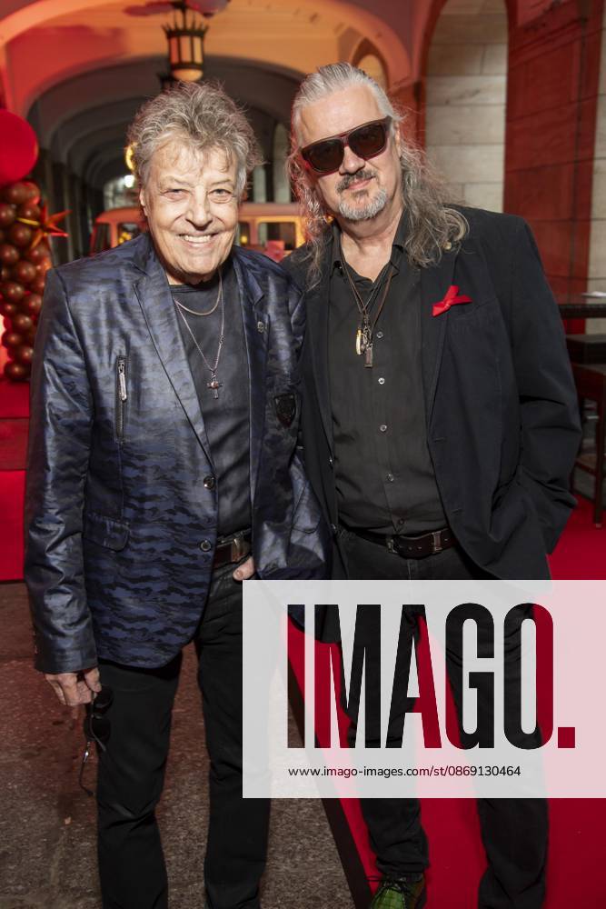 ABB HOPEGALA s Quaster and Hans Juergen Reznicek made a guest appearance on the red carpet at the 2026 Hope Gala at the Schauspielhaus Dresden on October 10, 2026, in Dresden, Saxony, Germany