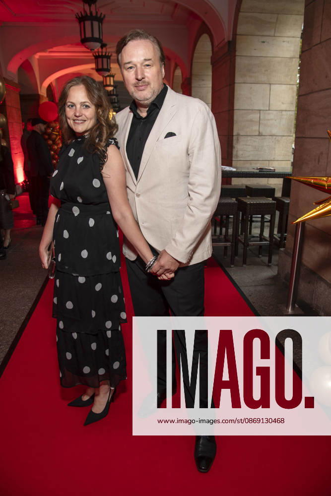 ABB HOPE GALA: Lidija Grossmann and Stephan Grossmann, a married couple, appeared on the red carpet at the 2026 Hope Gala at the Schauspielhaus Dresden on October 10, 2026, in Dresden, Saxony, Germany