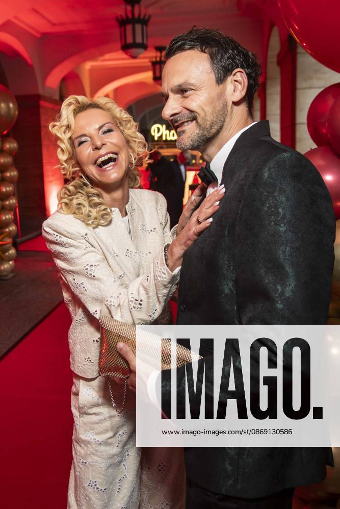 ABB HOPE GALA: Victoria Herrmann and David Boethig Walk the Red Carpet at the 2026 Hope Gala at the Schauspielhaus Dresden on October 10, 2026, in Dresden, Saxony, Germany