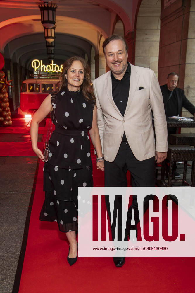 ABB HOPE GALA: Lidija Grossmann and Stephan Grossmann, a married couple, were guests on the red carpet at the 2026 Hope Gala at the Schauspielhaus Dresden on October 10, 2026, in Dresden, Saxony, Germany