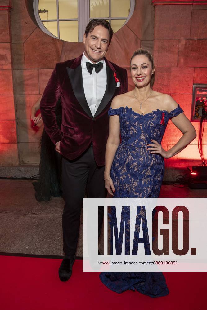 ABB HOPE GALA: Ruth Moschner and Benjamin Bieneck Walk the Red Carpet at the 2026 Hope Gala at the Schauspielhaus Dresden on October 10, 2026, in Dresden, Saxony, Germany