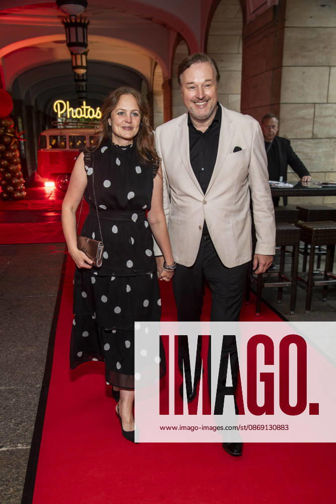 ABB HOPE GALA: Lidija Grossmann and Stephan Grossmann, a married couple, were guests on the red carpet at the 2026 Hope Gala at the Schauspielhaus Dresden on October 10, 2026, in Dresden, Saxony, Germany