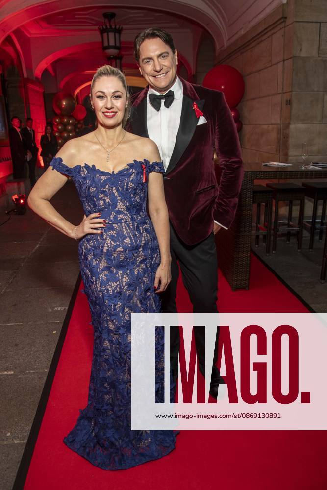 ABB HOPE GALA: Ruth Moschner and Benjamin Bieneck Walk the Red Carpet at the 2026 Hope Gala at the Schauspielhaus Dresden on October 10, 2026, in Dresden, Saxony, Germany