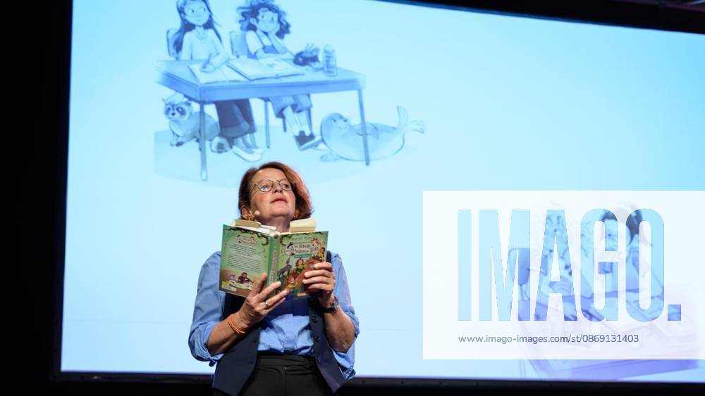 Essen: Margit Auer and *The School of Magical Animals* at Lit Ruhr ** FOR ** **Margit Auer on Saturday, October 10, 2026, at Lit Ruhr at Zeche Zollverein in Essen-Katernberg, Germany, North Rhine-Westphalia (NRW), Essen. Copyright UwexErnst