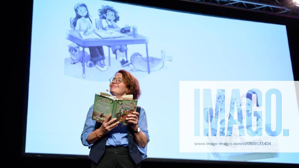 Essen: Margit Auer and *The School of Magical Animals* at Lit Ruhr ** FOR ** **Margit Auer on Saturday, October 10, 2026, at Lit Ruhr at Zeche Zollverein in Essen-Katernberg, Germany, North Rhine-Westphalia (NRW), Essen. Copyright UwexErnst