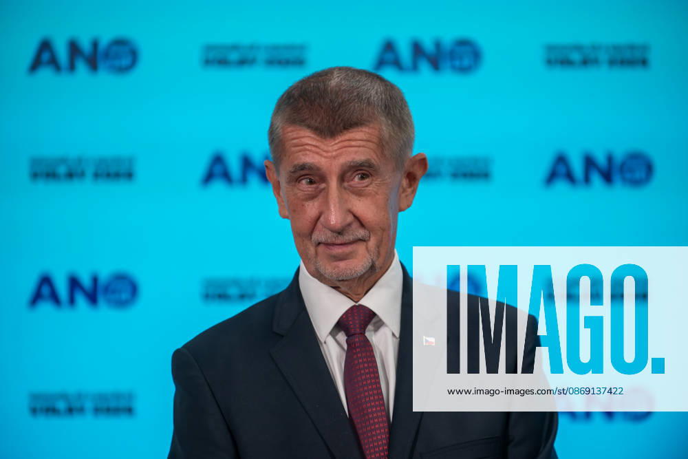 Andrej Babis, Czech prime minister press conference after municipal and senate elections - 10 Oct 2026 Andrej Babis, Czech Prime Minister, leader of ANO party and billionaire speaks to the media during a press conference after municipal and senate elections in the Czech republic. Czech municipal and senate elections took place on the 9th and 10th of October 2026. Prague Czech Republic