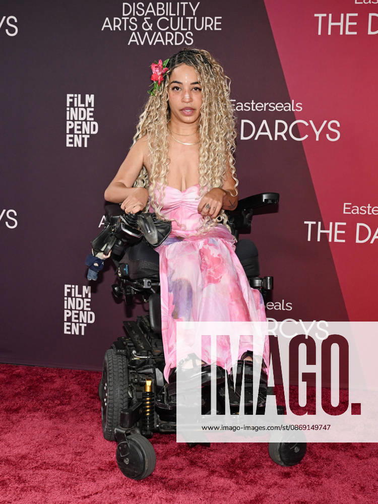 American actress and fashion model JILLIAN MERCADO attends the inaugural Easterseals Disability Arts & Culture Awards DARCYS Awards red carpet. Santa Monica USA - ZUMAb173 20261010_aap_b173_001