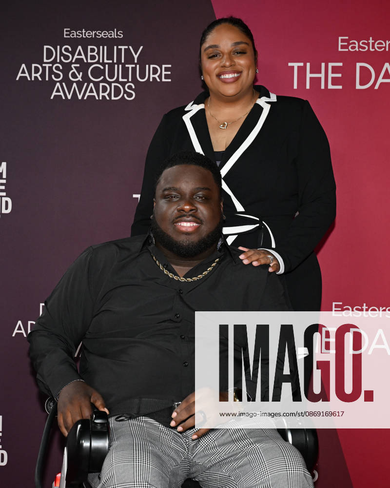 LARICE RUTLEY and VINCENT RUTLEY attend the inaugural Easterseals Disability Arts & Culture Awards DARCYS Awards red carpet. Santa Monica USA - ZUMAb173 20261010_aap_b173_078