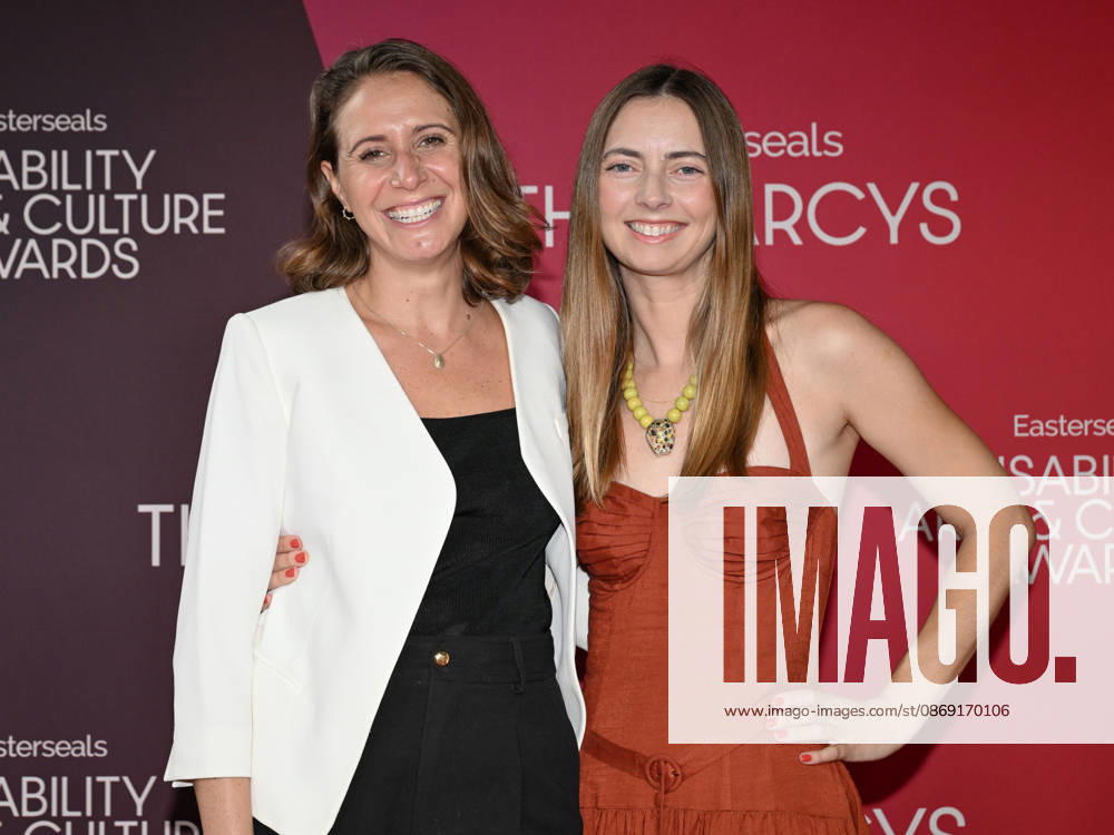 KELLY MARTIN and ASHLEY MORGAN attend the inaugural Easterseals Disability Arts & Culture Awards DARCYS Awards red carpet. Santa Monica USA - ZUMAb173 20261010_aap_b173_103