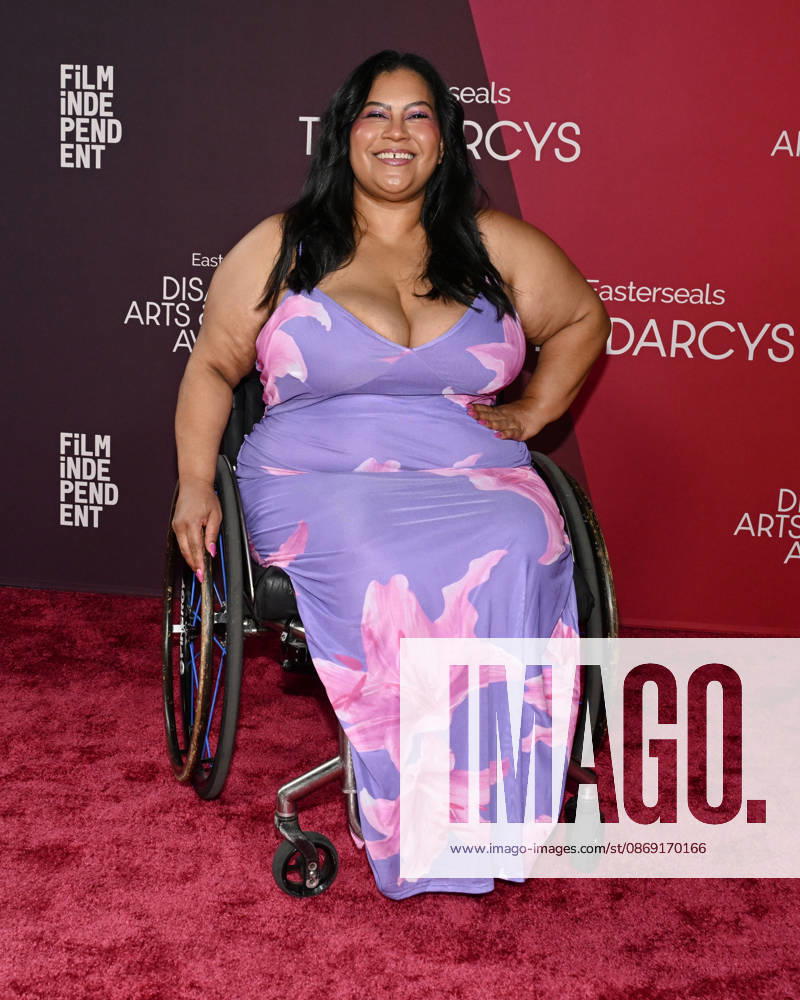 DANIELLE PEREZ attends the inaugural Easterseals Disability Arts & Culture Awards DARCYS Awards red carpet. Santa Monica USA - ZUMAb173 20261010_aap_b173_112
