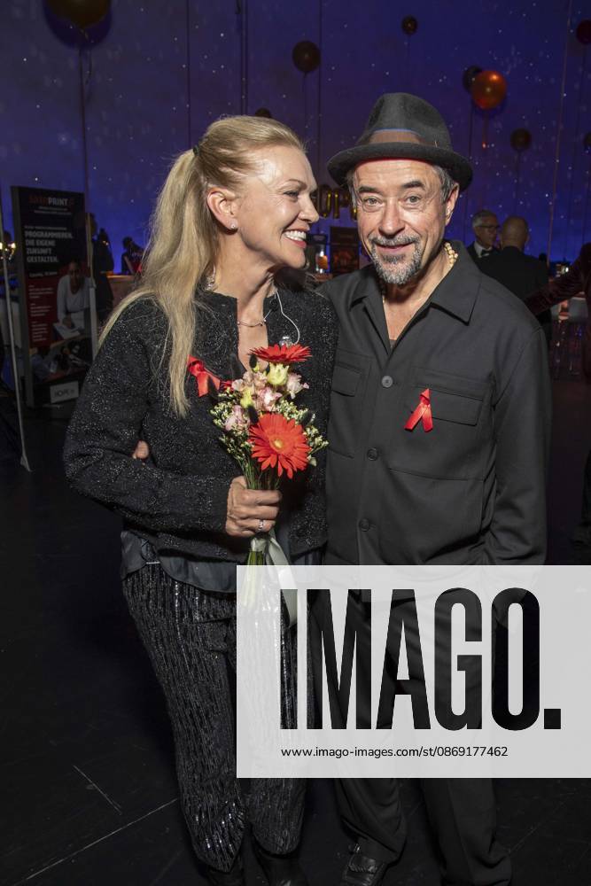 ABB HOPE GALA: Anna Loos and Jan Josef Liefers, a married couple, were guests at the Hope Gala 2026 party at the Schauspielhaus Dresden on October 10, 2026, in Dresden, Saxony, Germany