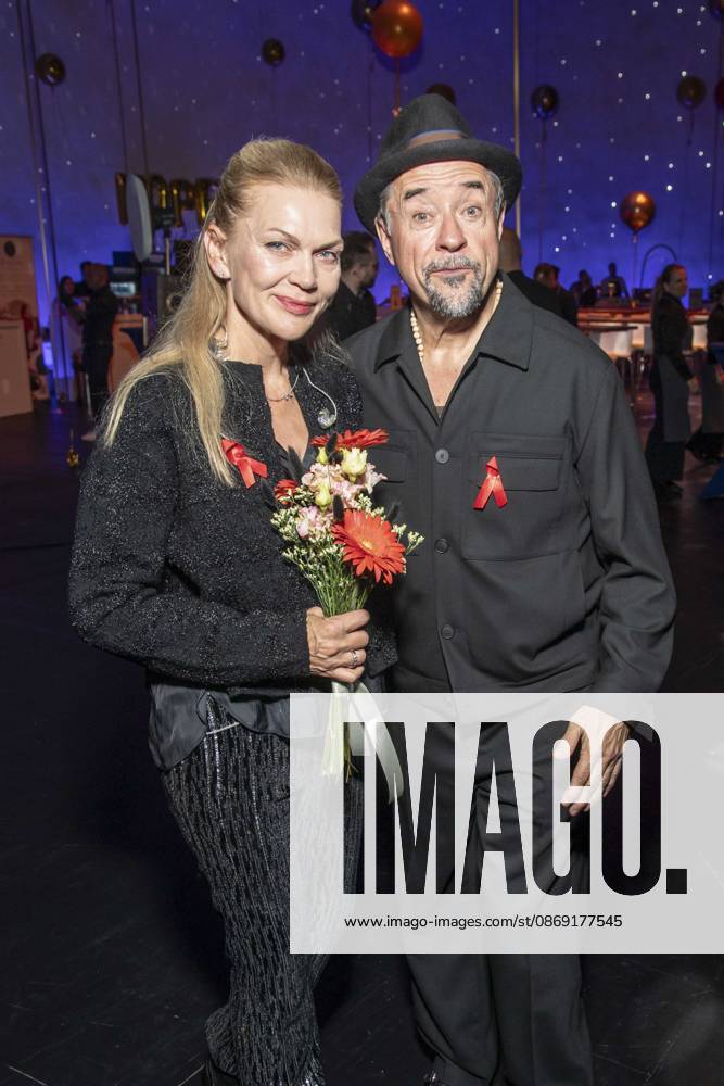 ABB HOPE GALA: Anna Loos and Jan Josef Liefers, a married couple, attended the Hope Gala 2026 party at the Schauspielhaus Dresden on October 10, 2026, in Dresden, Saxony, Germany