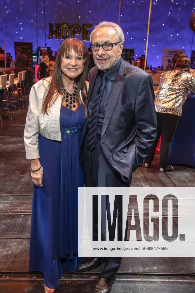 ABB HOPE GALA: Christine Stumph and Wolfgang Stumph, a married couple, attended the Hope Gala 2026 party at the Schauspielhaus Dresden on October 10, 2026, in Dresden, Saxony, Germany