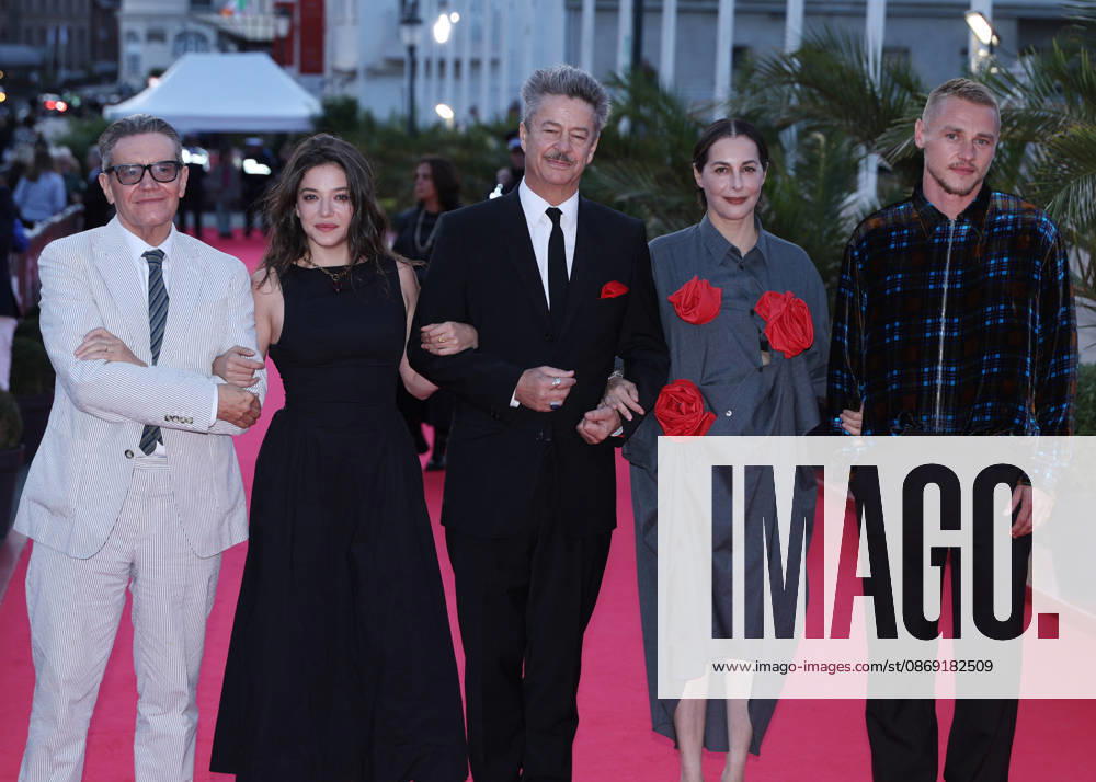 The Jury: Ben Hardy, Zoe Adjani, Stephen Wooley, Amira Casar, and Thibault de Montalembert on the red carpet at the closing ceremony of the 37th Dinard British and Irish Film Festival on October 10, 2026, in Dinard. Denis Guignebourg, Bestimage. Red carpet and closing ceremony of the 37th Dinard British and Irish Film Festival, October 10, 2026, Dinard, France