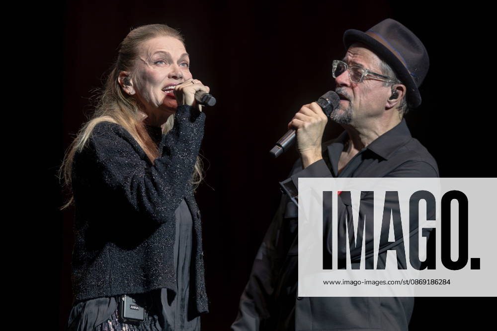 Performance by singer Anna Loos with Jan Josef Liefers’ Radio Doria during the 18th HOPE Gala at the Schauspielhaus Dresden. The HOPE Gala Dresden is a benefit event that supports the HOPE Cape Town children’s project in South Africa in its commitment to health, development, and education of children and young adults in the townships around Cape Town