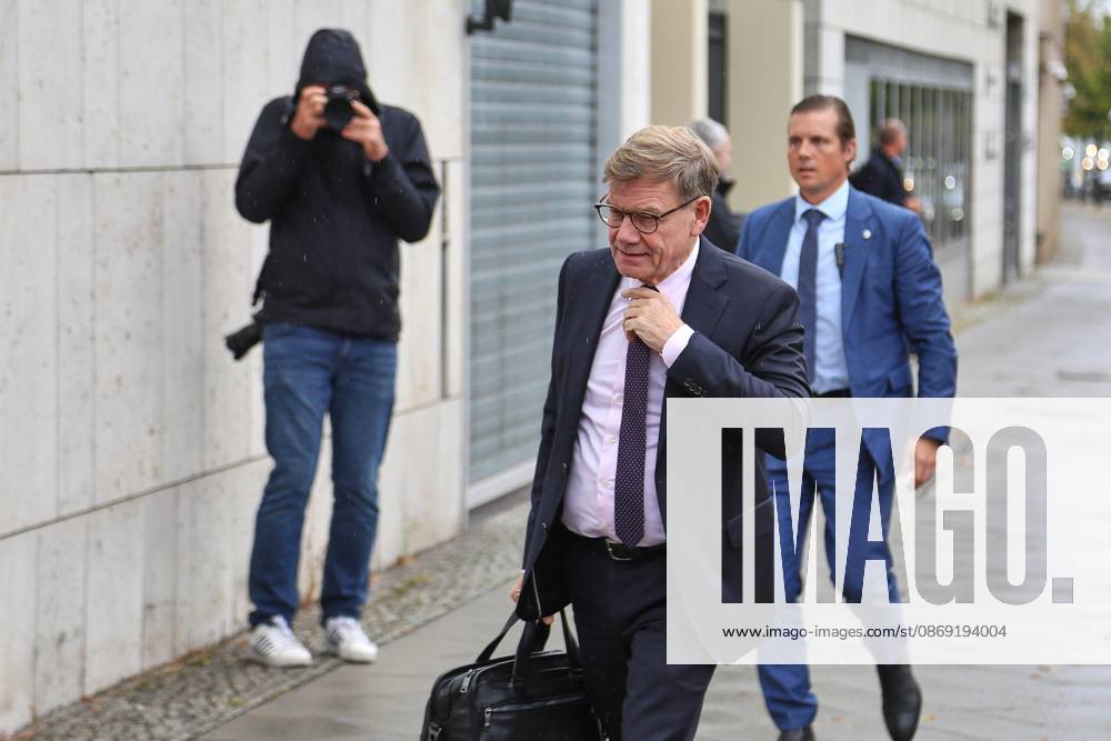 Konrad Adenauer House CDU Committee Meeting Federal Minister of Foreign Affairs Johann Wadephul CDU