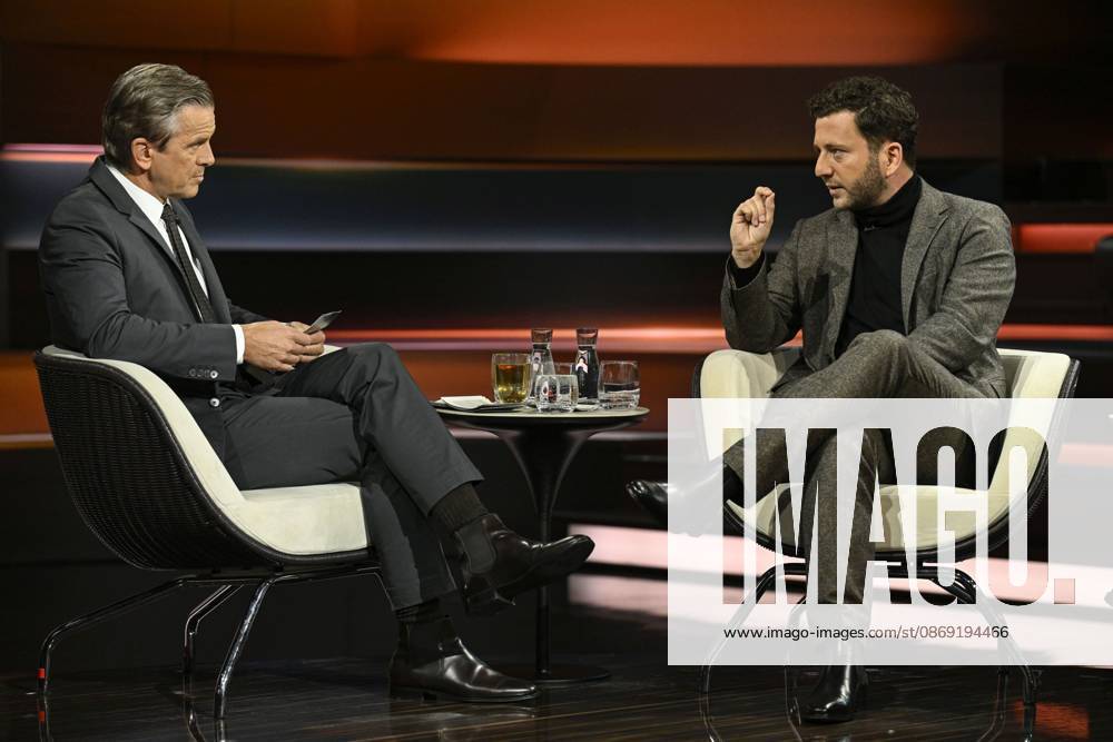 Markus Lanz with Felix Banaszak on October 7, 2026, on *Markus Lanz*, ZDF TV television talk show Germany German man men Alliance 90 The Greens Green Green Party politics politician German politician Italy Italian Italian Germ