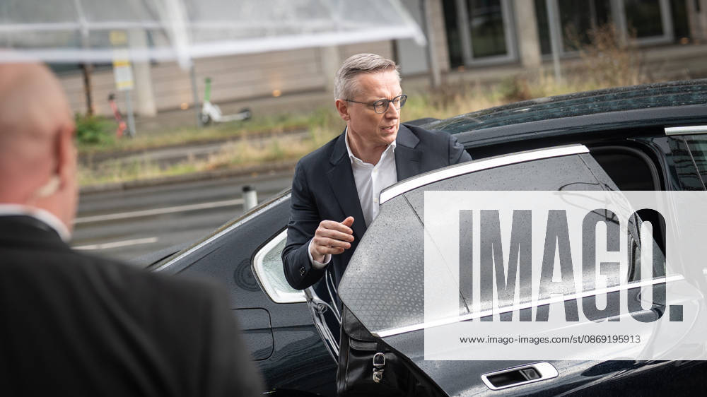 Karsten Wildberger, Federal Minister for Digital Affairs and State Modernization, upon his arrival at the CDU Germany Executive Committee Retreat in Berlin, October 2026, Berlin, Berlin, Germany, Konrad Adenauer House