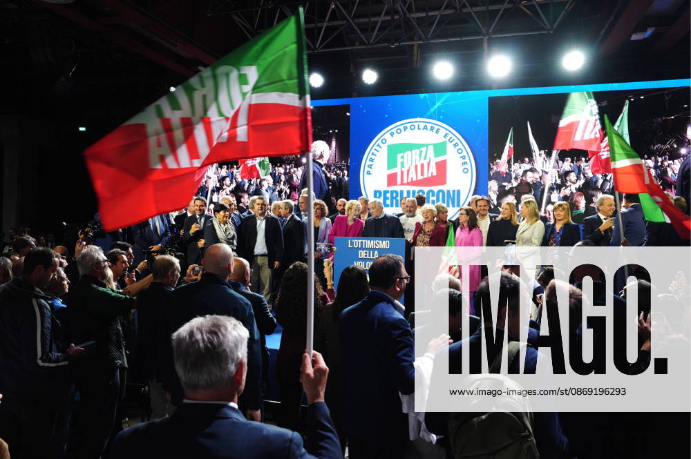 IPA89549710 - Milan, October 11, 2026, Forza Italia Event: The Optimism of Will at the East End Studios on Via Mecenate with Antonio Tajani