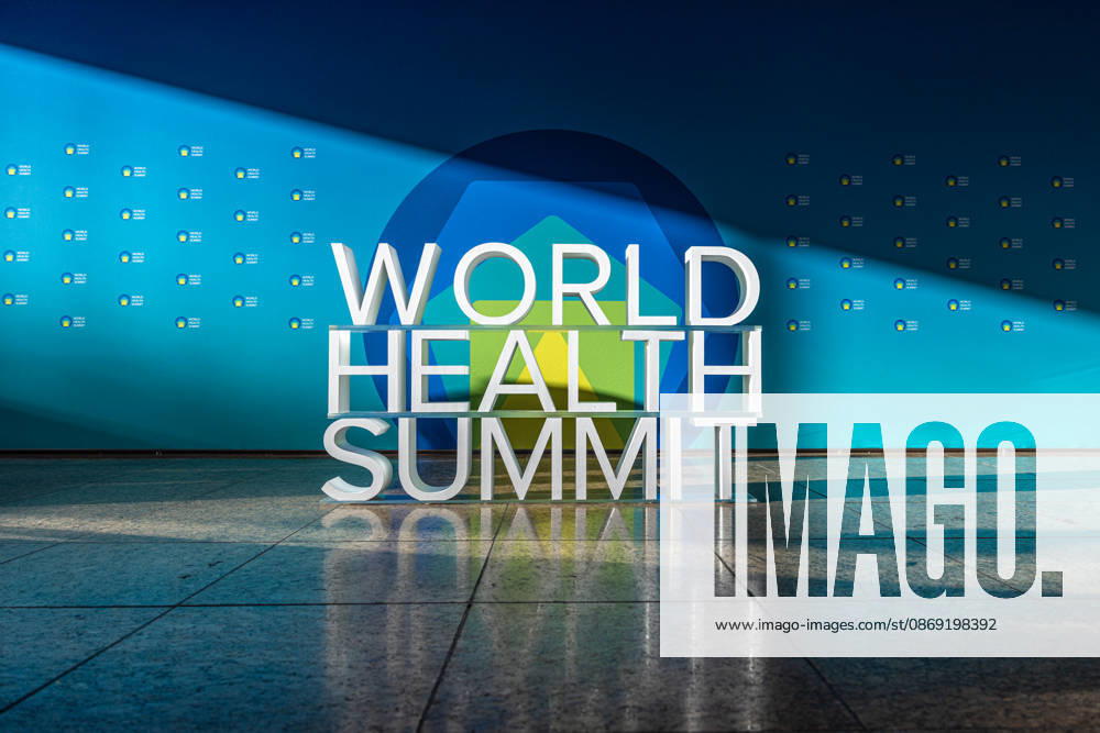 World Health Summit 2026: Global Health Policy, Germany, Berlin, October 11, 2026. A 3D sign for the World Health Summit at the InterContinental Hotel in Berlin, where the international health summit is taking place.