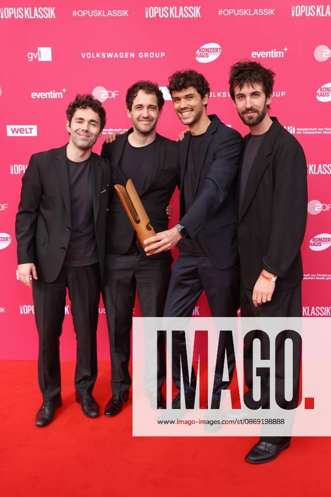 First Steps Award 2026 Florian Willeitner, Daniel Stoll, Sander Stuart, Leonard Disselhorst Opus Klassik 2026, Konzerthaus Berlin, Berlin, Date: October 11, 2026