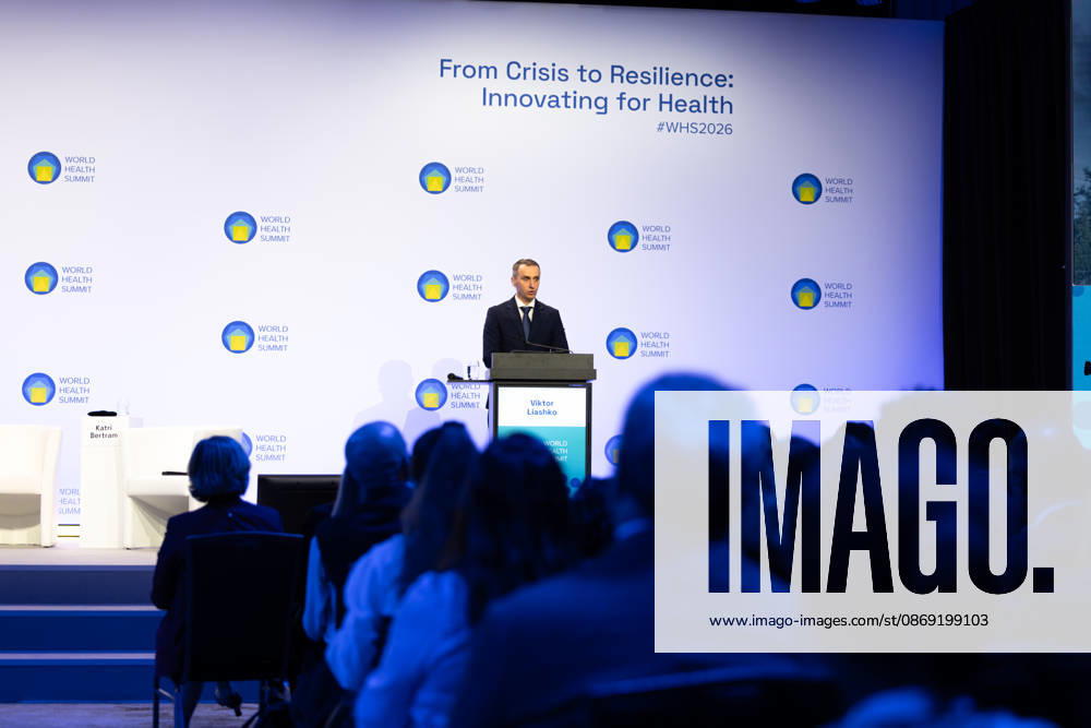 World Health Summit 2026, Berlin, Germany, on October 11, 2026. Ukrainian Health Minister Viktor Lyashko will deliver a keynote address at the World Health Summit in Berlin.